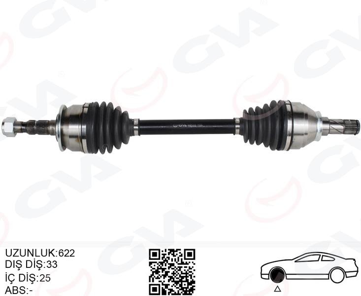 GVAKomple Aks Sol Opel Astra K 1.4 Turbo-1.6 Cdtı M/T 15-GVA 4491223