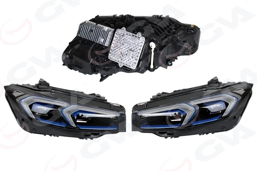 GVAKomple Far Hıd Led Xenon Sağ Sol Beyınler Uzerınde Tak Çalıştır Bmw G20 G80 2017 2023GVA 9107747