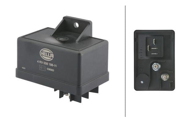 HELLAKumanda Cihazı. Kızdırma Süresi.12V.6-Kutuplu.İlave Kızdırma Yapabilen.Fiat Brava-BravoHELLA 4RV008188111