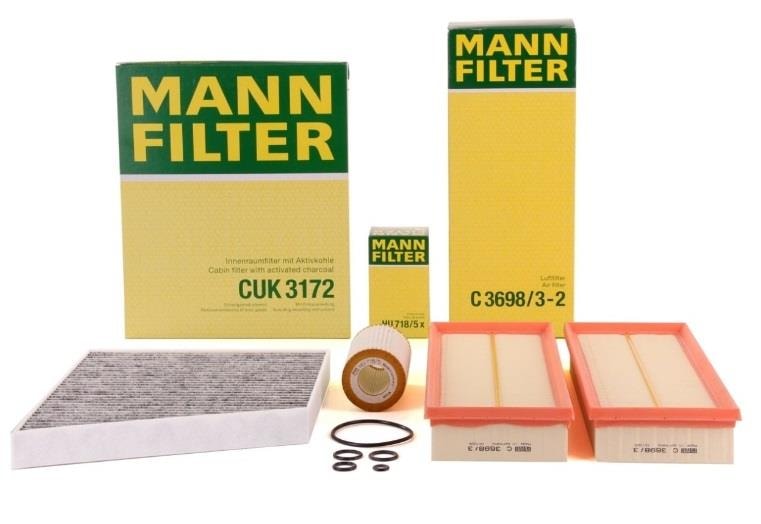 MANNMercedes W211 Kasa E320 Periyodik Bakım Filtre Seti Mann Marka A2730940204-A0001802609-A2118300218A2730940204-A0001802609-A2118300218