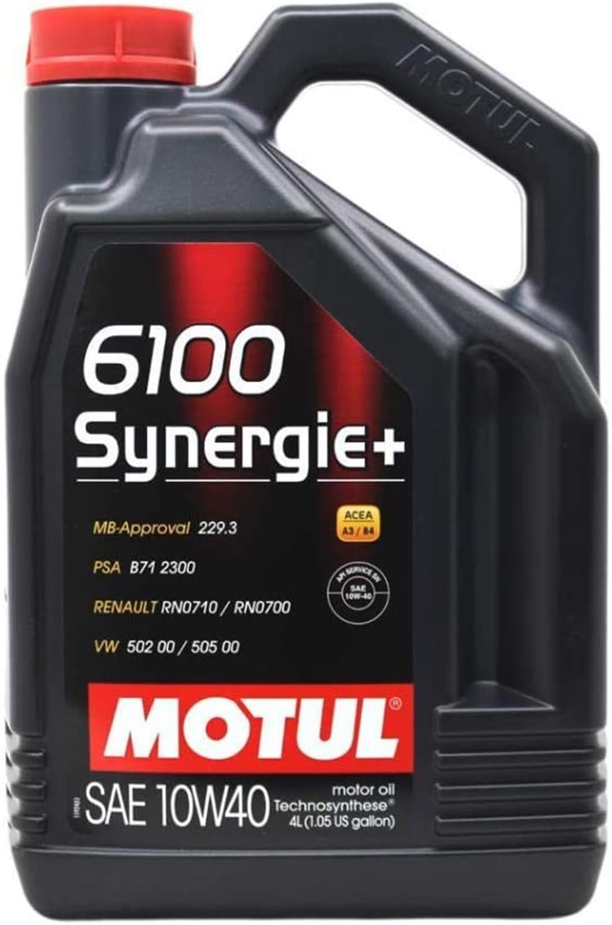 Motul 6100 Synergıe+10W40 4 Litre Motor Yağı