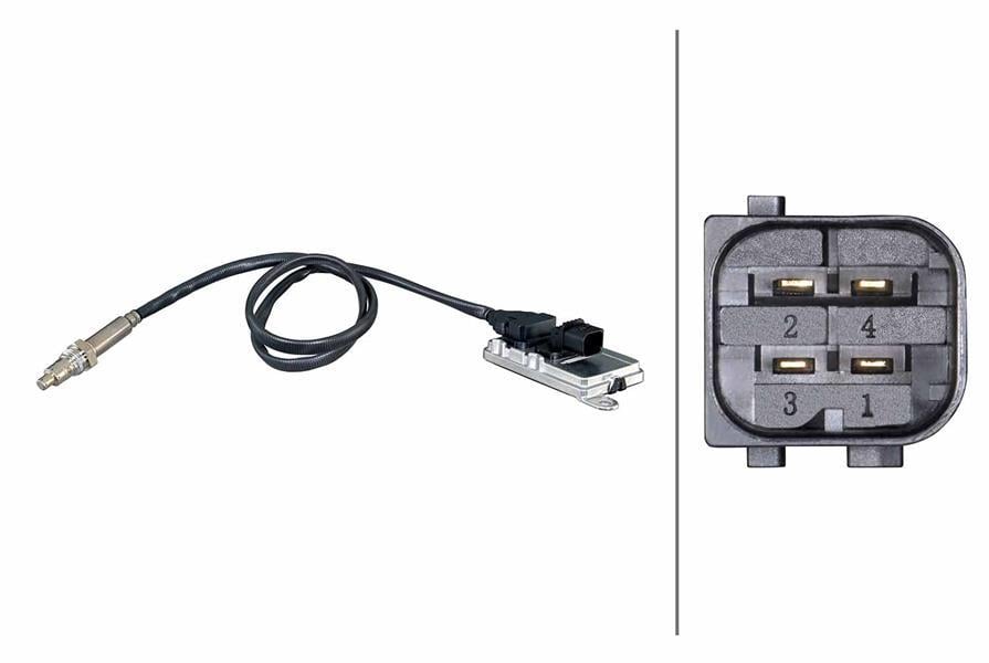 HELLANox Sensörü.Mercedes Actros-Antos-Arocs-AtegoHELLA 6PN358186421