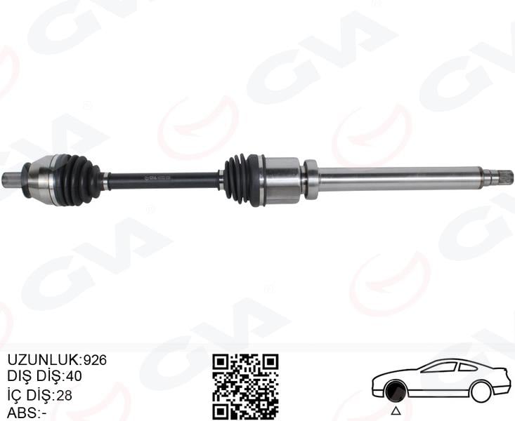 GVAOn Aks Komple Sag Mondeo Iv 2.0 Tdcı 07 14 Otom.GVA 4437002