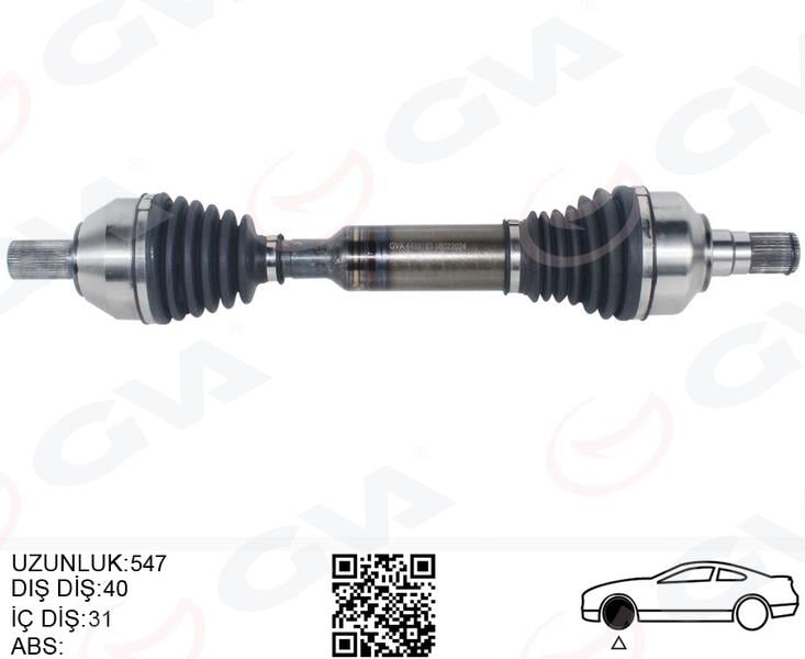 GVAÖn Aks Komple Sol Volvo Xc60 2.4 D 08 16 Xc60 I 2.0 T Otom 09 12 Xc60 I 3.2 Awd 10 15 Xc60 I D3 D4 10 14 Xc60 I T6 Awd 10 17 4 4GVA 4499163