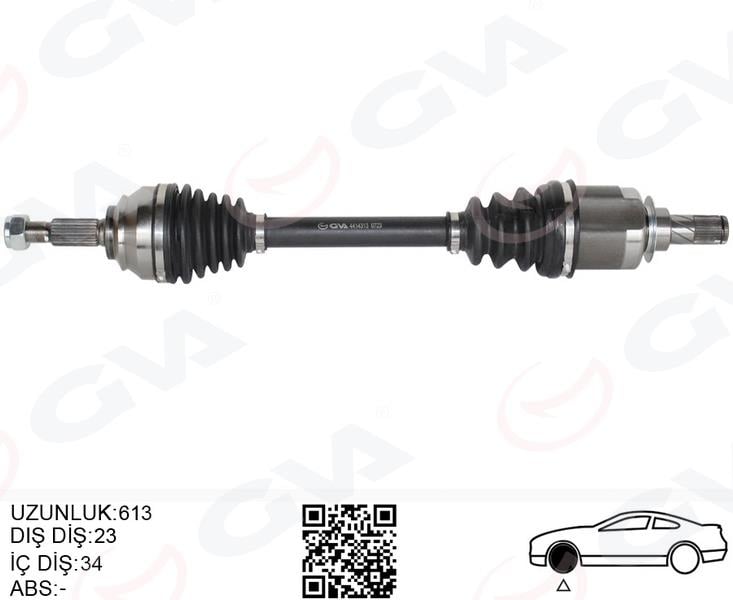 GVAÖn Aks Sol Renault Clıo Iv 1.5 Dcı A-T 12-GVA 4414313