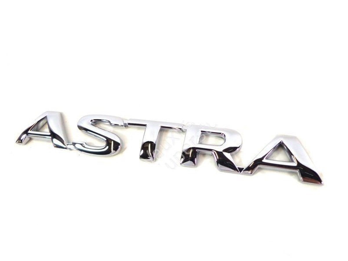 Opel Astra G Bagaj Kapağı Astra Yazısı GM