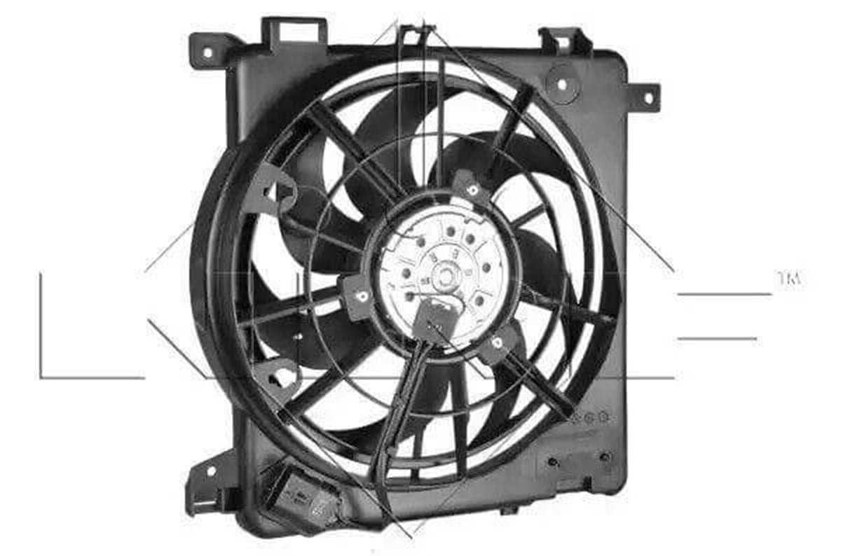 Opel Astra H 1.3 Dizel Soğutma Fan Motoru komple 