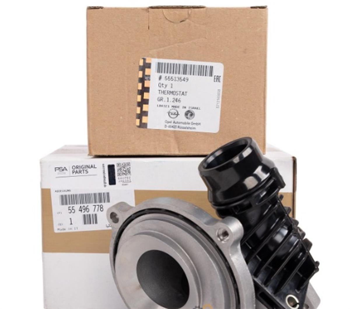 Opel Astra J 1.6 Dizel Termostat Komple Orjinal Marka 1338497-55490785