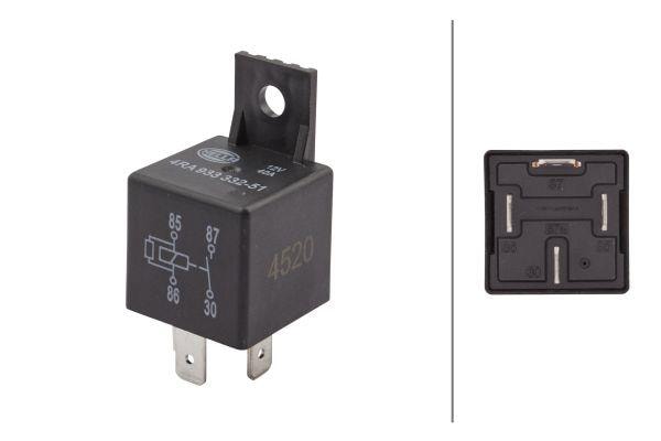 HELLARöle. Çalışma Akımı.12V.4-Kutuplu.Kapayıcı.UniversalHELLA 4RA933332511