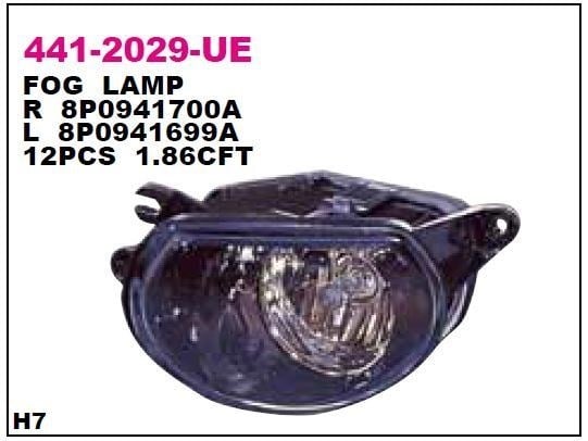 İTHALSağ-Sol Sis Lambası Audi A3 Depo Marka8P0941699A-8P0941700A