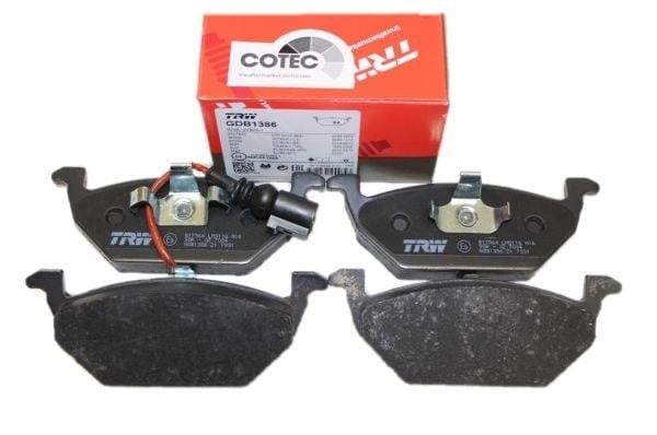 SeatSeat Leon 2006 - 2012 Model Arası Ön Fren Balata Takımı Trw Gdb1386TRW GDB1386
