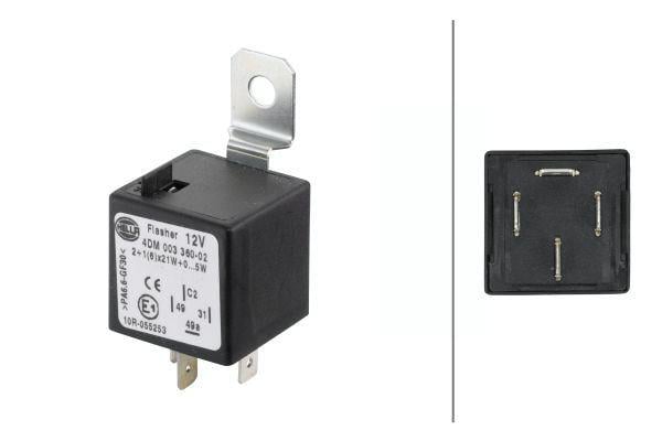 HELLASinyal Flaşörü Transit V184-V347-Connect 4 Pin 12 VHELLA 4DM003360021