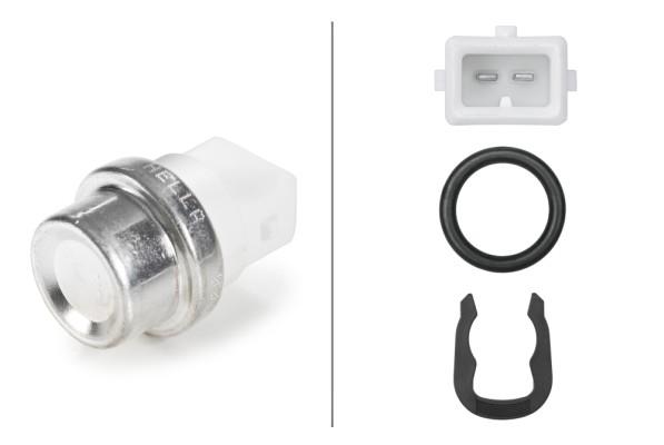 HELLASoğutucu Akışkan Sıcaklık Sensörü.12V.Beyaz.2-Kutuplu.General Motors/Mitsubishi/Opel/Renault/VolvoHELLA 6PT009107601