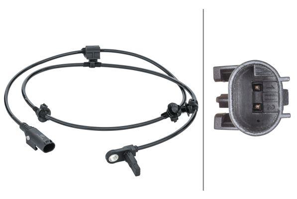 HELLATekerlek Hız Sensörü 2-Kutuplu Arka Aks Mercedes Eqv-V Serisi-VitoHELLA 6PU012679961