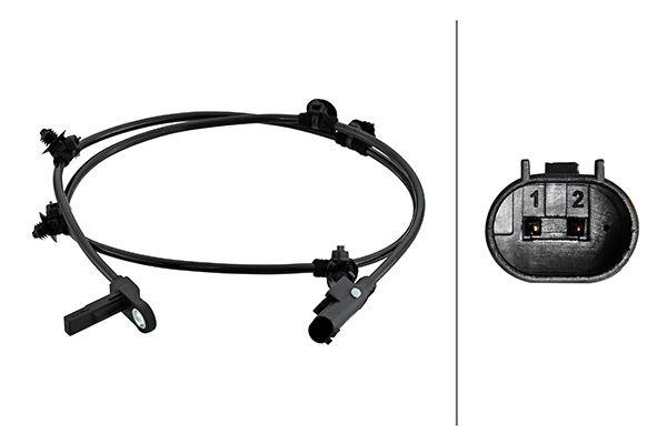 HELLATekerlek Hız Sensörü 2-Kutuplu Hal Sensörü MbHELLA 6PU230048271