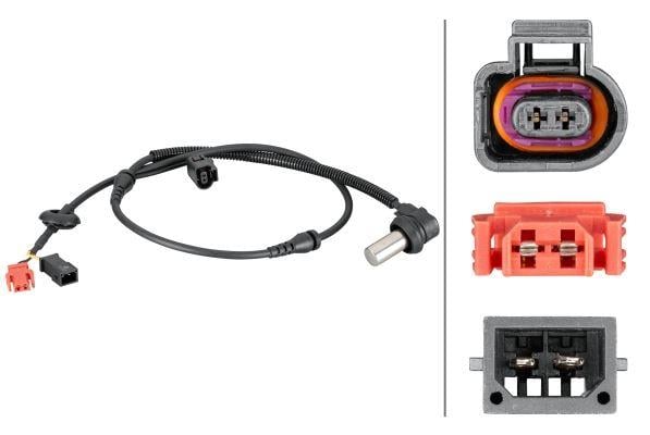 HELLATekerlek Hız Sensörü VwHELLA 6PU012806921