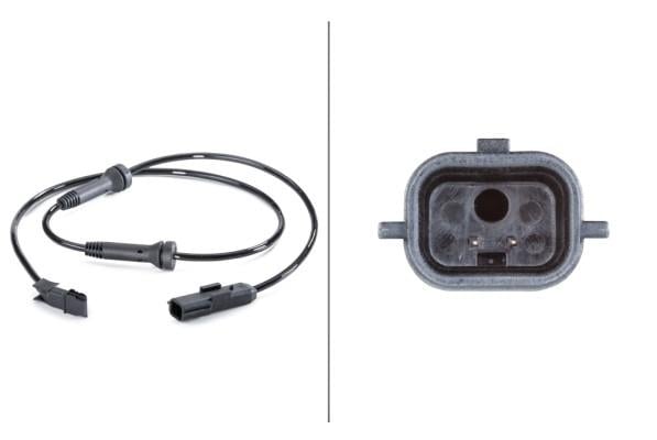 HELLATekerlek Hız Sensörü.12V.2-Kutuplu.Renault Grand Sc Nic-Megane-Sc NicHELLA 6PU012806251