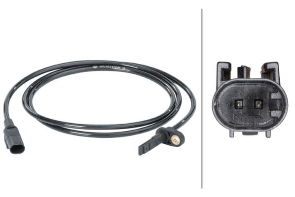 HELLATekerlek Hız Sensörü.12V.Aktif Sensör.2-Kutuplu.Iveco DailyHELLA 6PU012679641