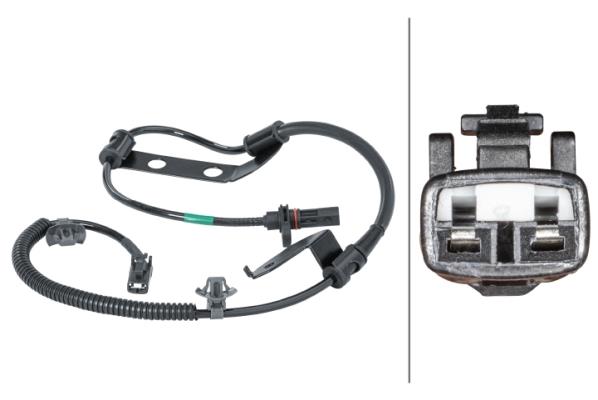 HELLATekerlek Hız Sensörü.12V.Aktif Sensör.2-Kutuplu.Kia Cee D-ProceedHELLA 6PU012679841