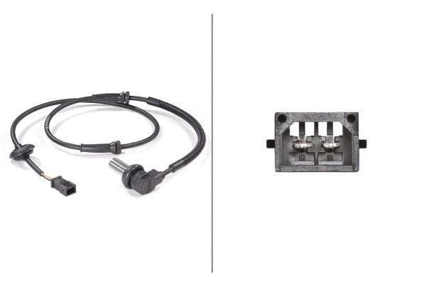 HELLATekerlek Hız Sensörü.12V.Ön Aks.İndüktif Sensörü.Audi A4/Vw PassatHELLA 6PU009106291