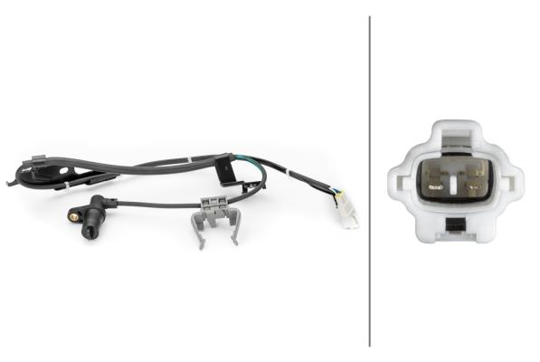 HELLATekerlek Hız Sensörü.Ön Aks.İndüktif Sensörü.2-Kutuplu.Lexus Rx/Toyota Harrier-HighlanderHELLA 6PU230040781