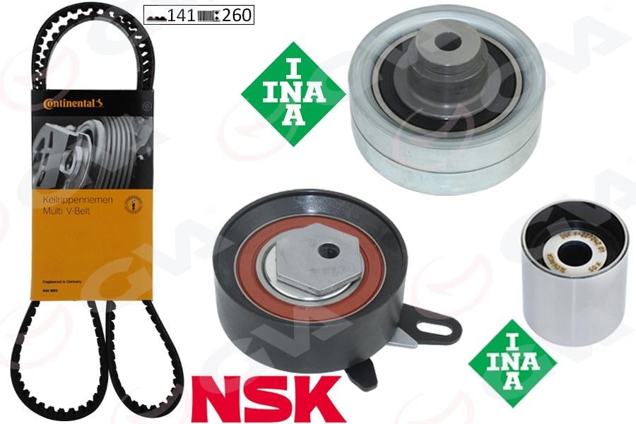 GVATriger Seti 141X26 Crafter 2.5Tdı Bjk-Bjl-Bjm K015661xsGVA 59T7580