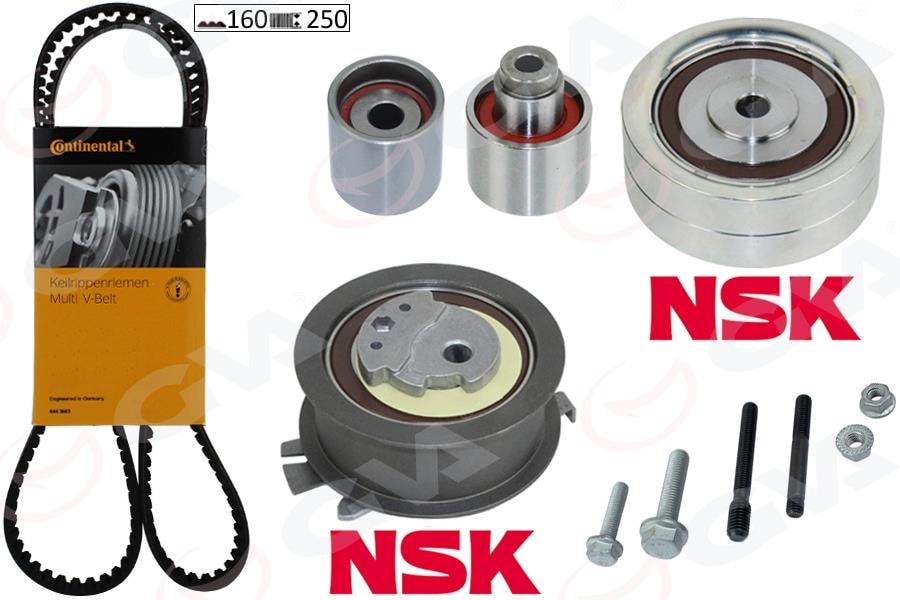 GVATriger Seti Crafter-T6-A3-Jetta-Caddy-Polo-Passat 1.6-2.0 Tdı Cayb/C/D- Caab/C-Ckub-Cffb-Cfwa-CagaGVA 59T7575