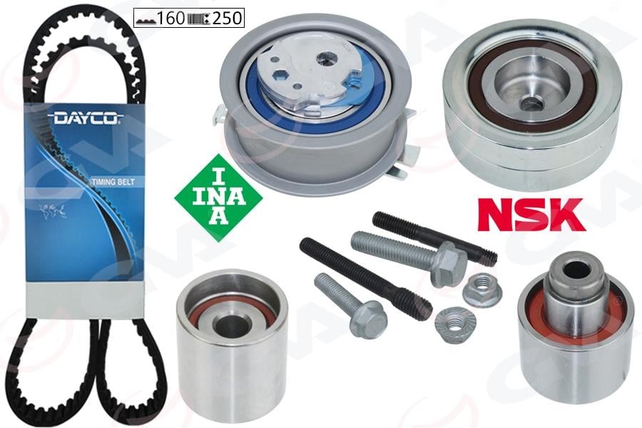 GVATriger Seti Crafter-T6-A3-Jetta-Caddy-Polo-Passat 1.6-2.0 Tdı Cayb/C/D-Caab/C-Ckub-Cffb-Cfwa-CagaGVA 59T7577D
