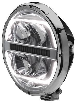 HELLAUzun Huzme Far 12V-24V Led Krom 222 MmHELLA 1F8016797011
