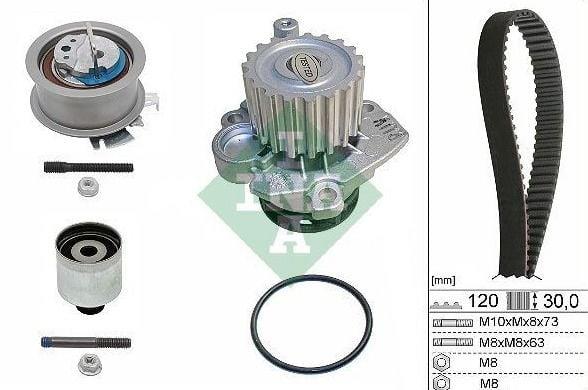 VolkswagenVolkswagen Caddy 2004-2010 Arası 1.9 Tdı Triger Seti Devirdaimli Ina 530020133INA 530020133