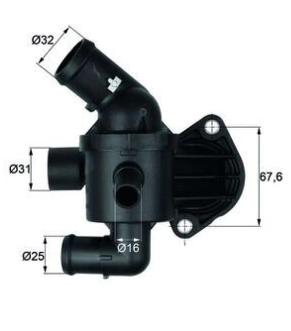 MAHLEVolkswagen Golf 6 1.6 TDI CAY Termostat Behr Marka03L121111S