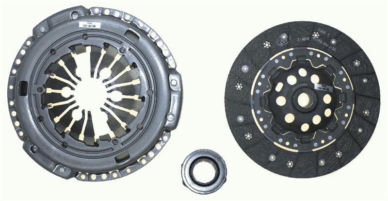 SACHSX Debriyaj Seti Bora-Golf Iv-Polo-Octavıa-Ibıza Iı-Leon-A3-Tt 1.8T-1.9Tdı 00> Ahf.Asv-Agu.Aqa.Arz.SACHS 3000951707