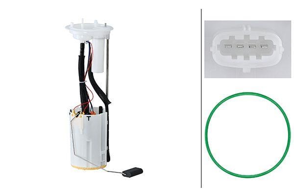 HELLAYakıt Besleme Ünitesi.Elektrikli.4-Kutuplu.Dizel.Fiat DucatoHELLA 8TF358305001