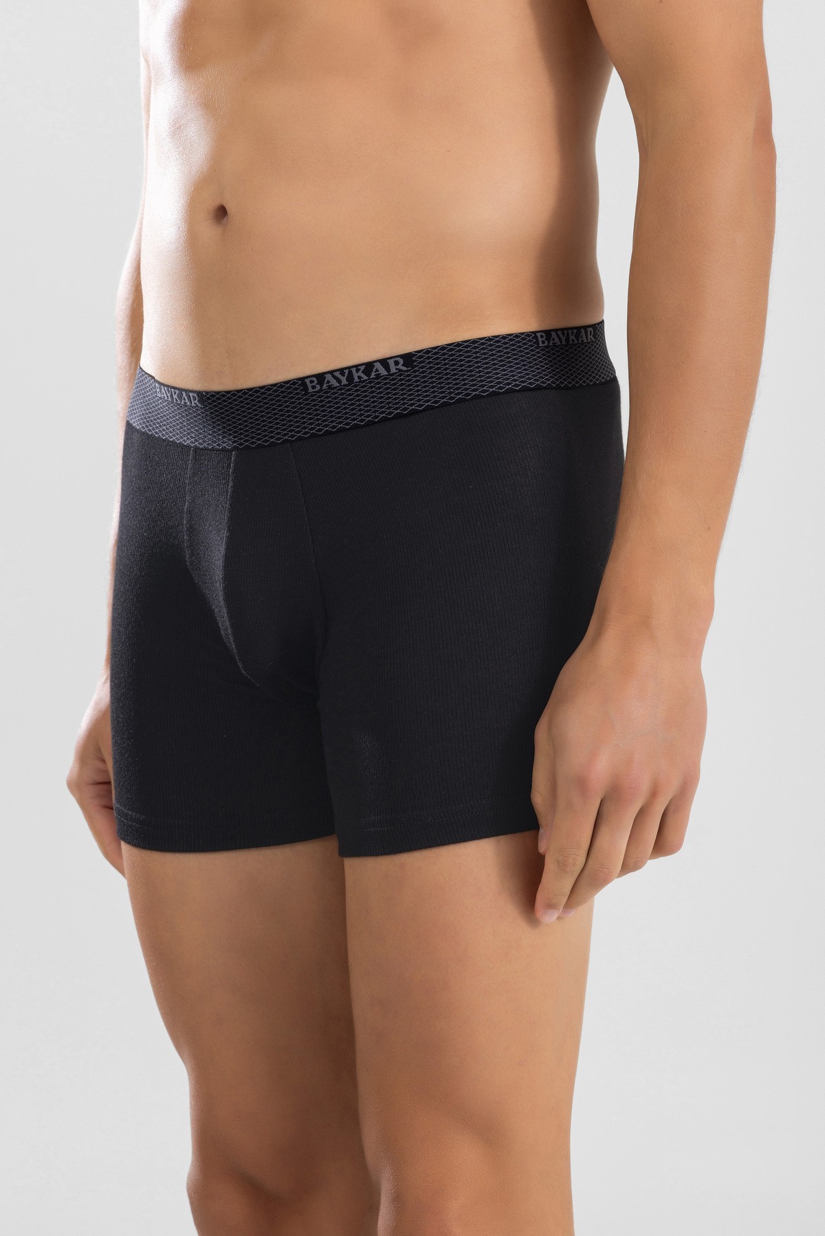 Erkek Modal Kaşkorse Elastan Basic Boxer 1426 ANTRASIT