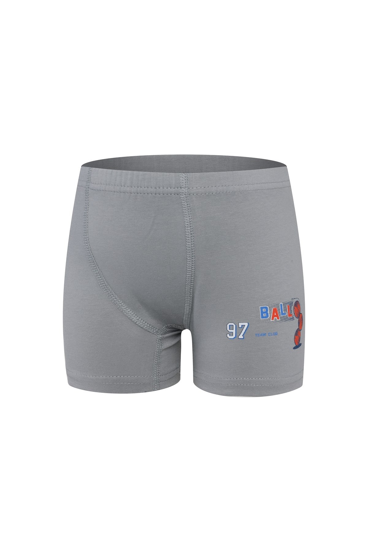 Baykar Erkek Çocuk Basketbol Temalı  Boxer 3680 Gri