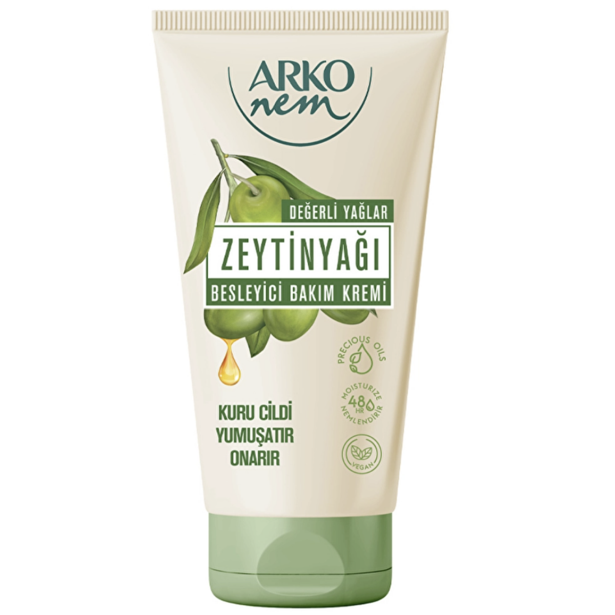 Arko Nem Değerli Yağlar Zeytinyağlı Krem 60 ml