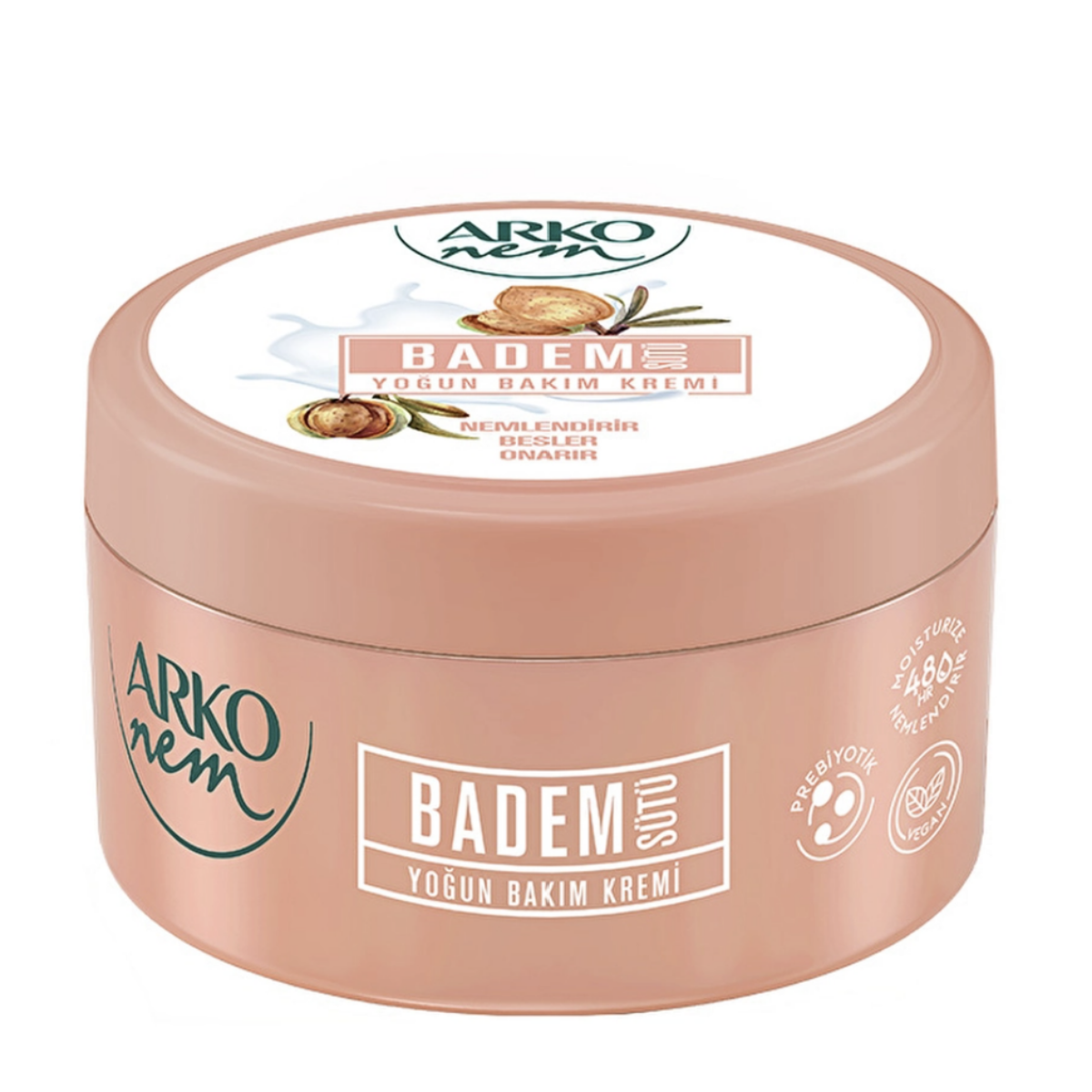 Arko Nem Prebiyotik Badem Sütü Krem 250 ml