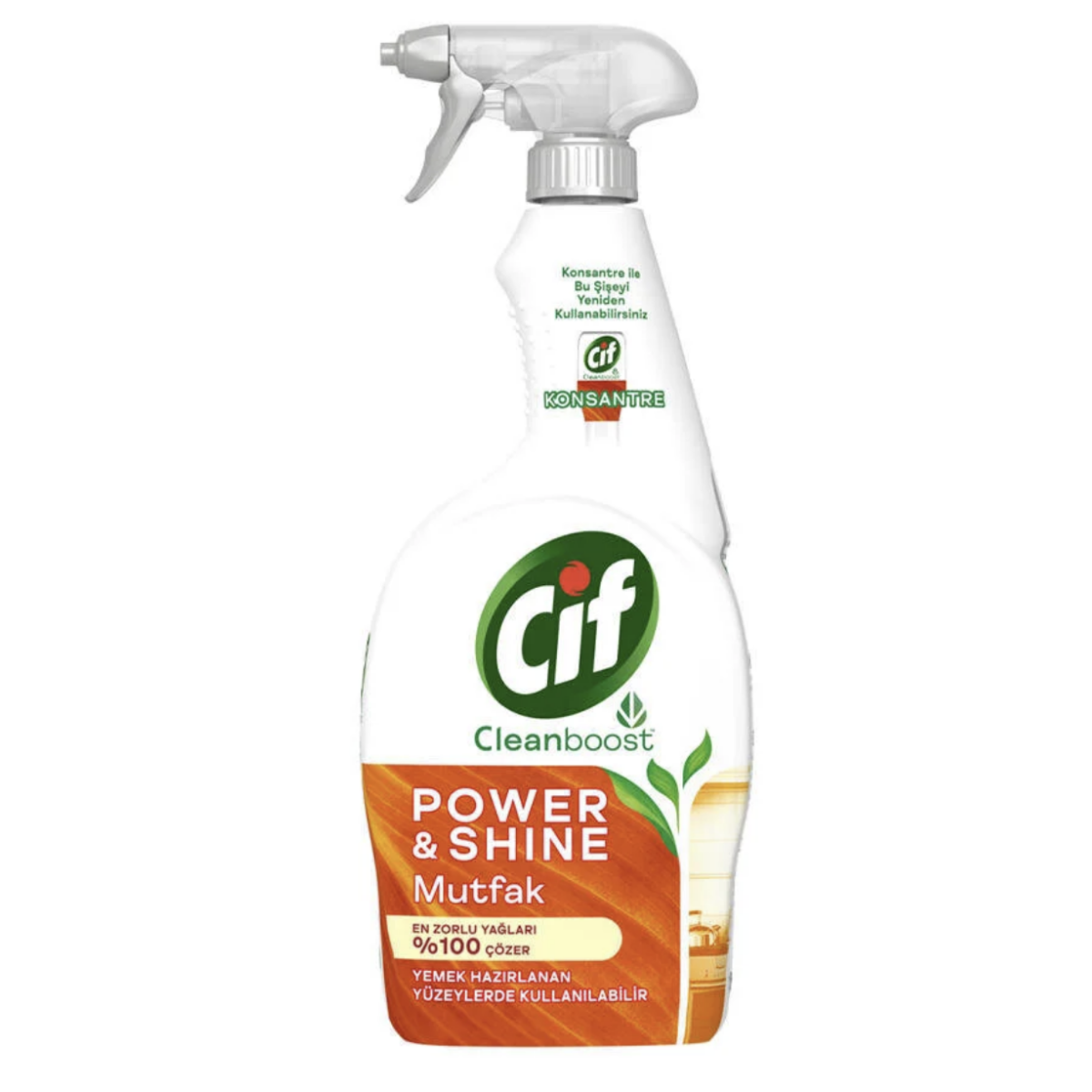Cif Power & Shine Mutfak Sprey Temizleyici 750 ml