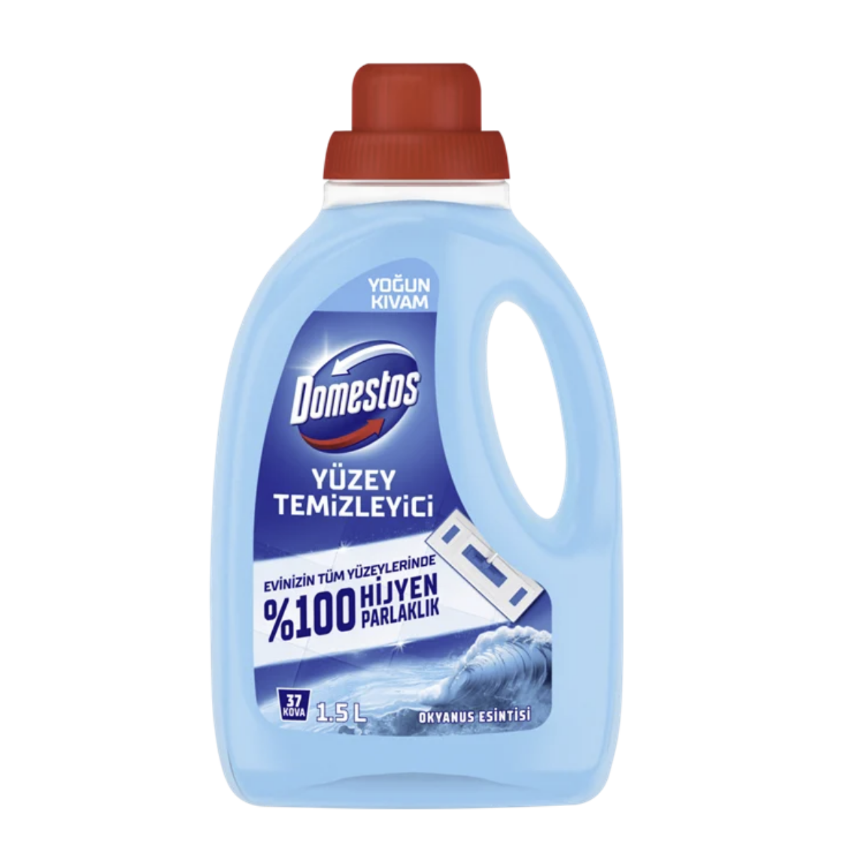 Domestos Yüzey Temizleyici Okyonus Kokulu Maksimum Hijyen 1500 ml