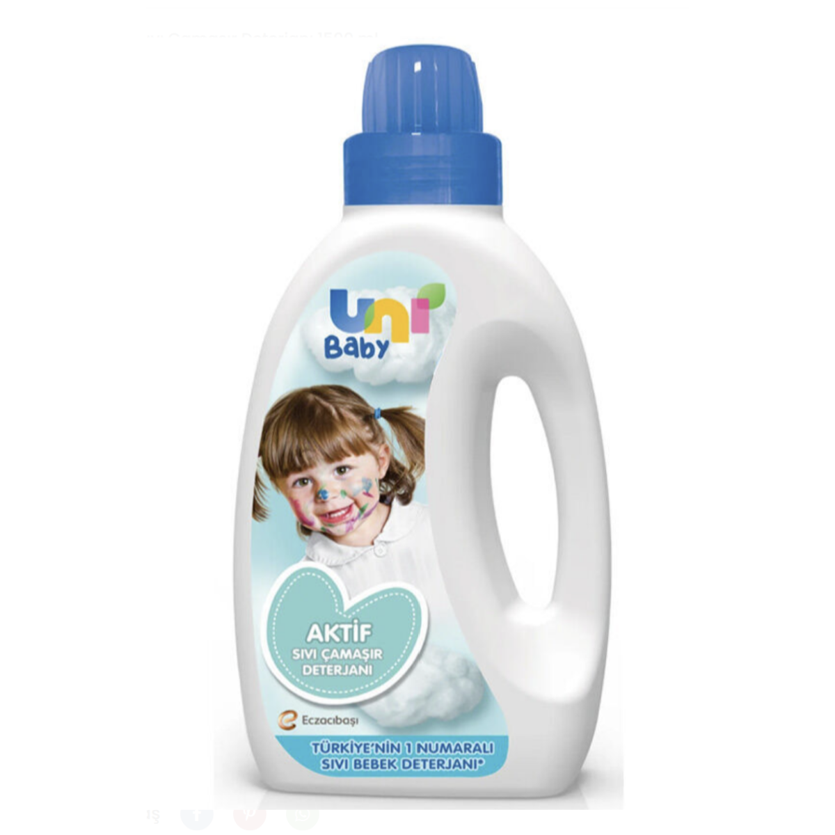 Uni Baby Aktif Sıvı Çamaşır Deterjanı 1500 ml