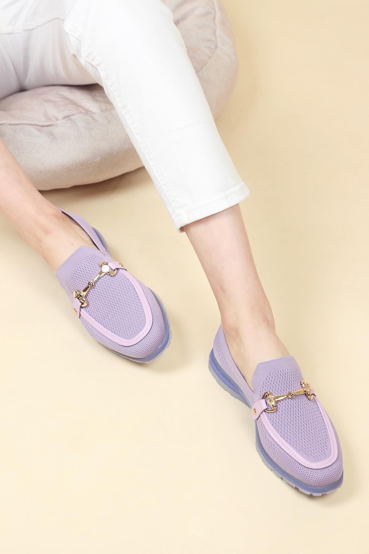 Tokalı Triko Babet LİLA