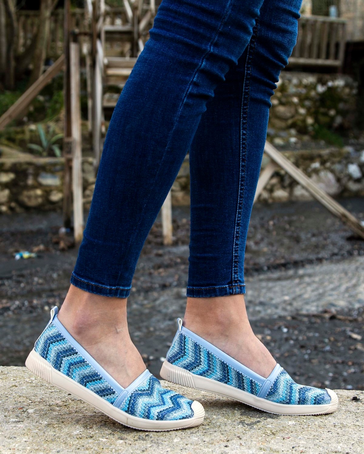 2020/Mavi Zigzag EspadrilBABET