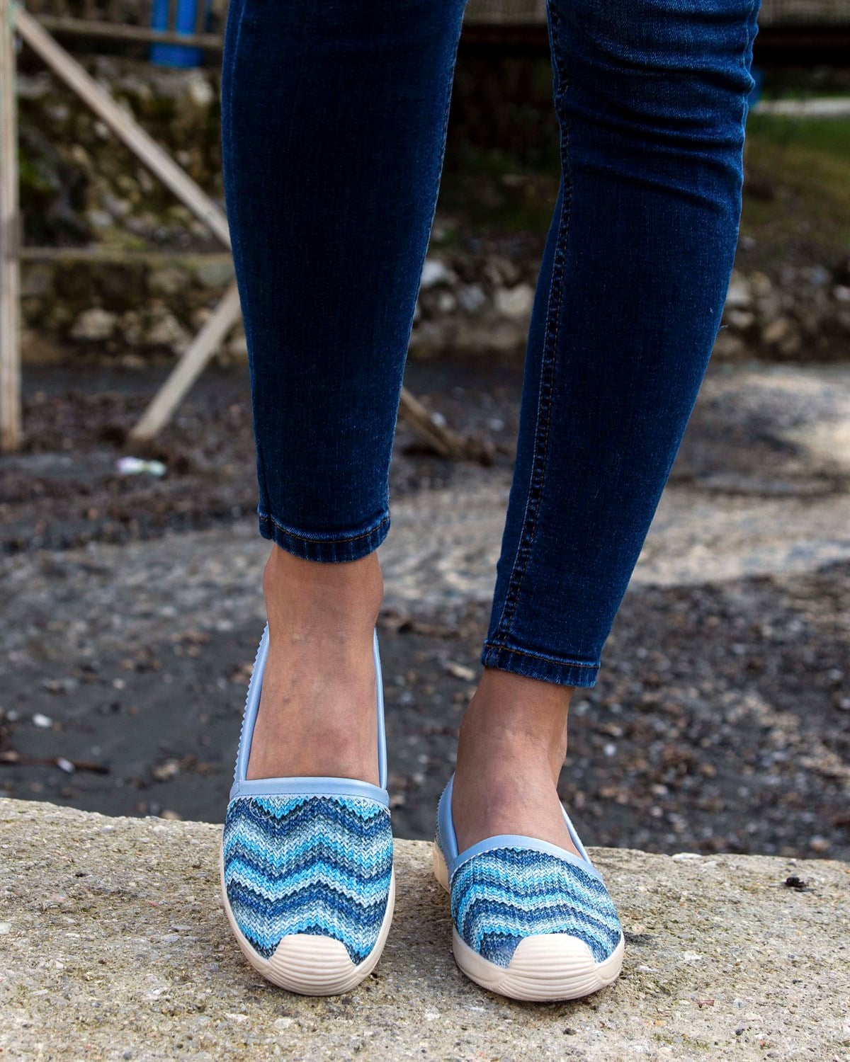 2020/Mavi Zigzag EspadrilBABET