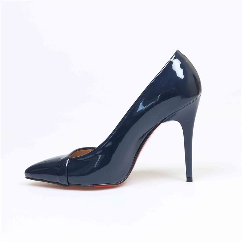 Lacivert Rugan Stiletto