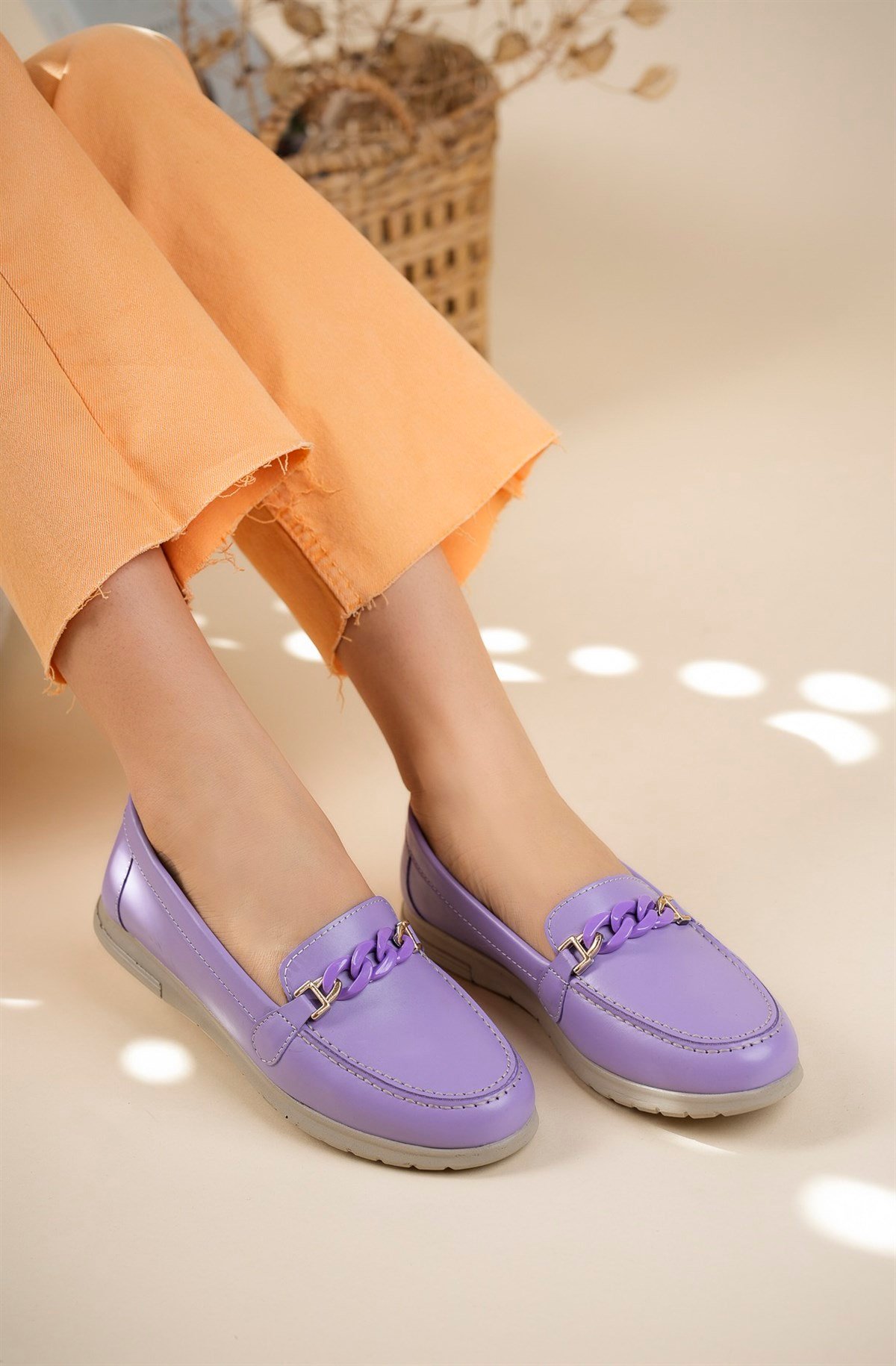 Dikişli Zincirli Babet LİLABABET