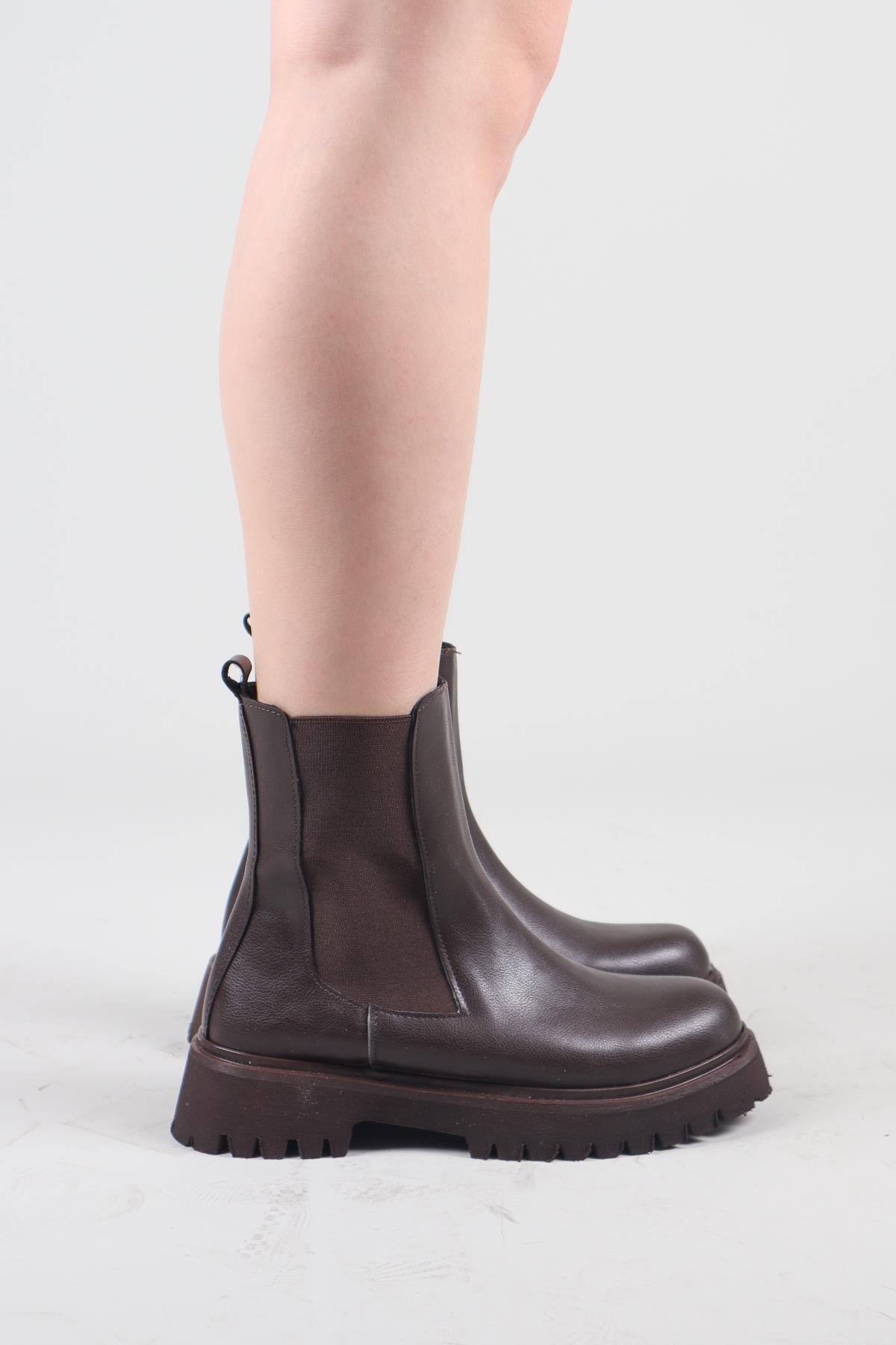 GENT Lastikli Bot KAHVERENGİBOT