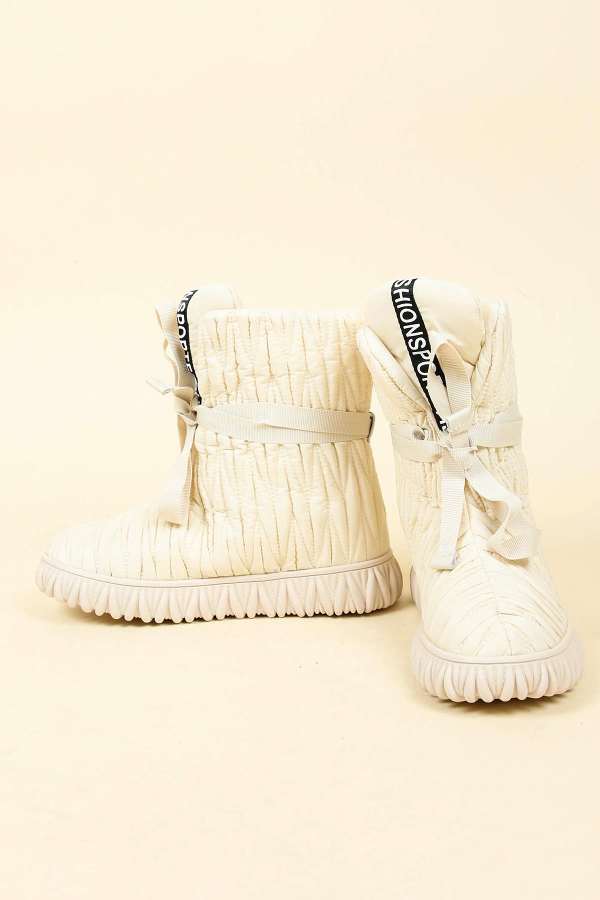 GUJA Dikiş Detaylı Şişme Bot BEJBOT