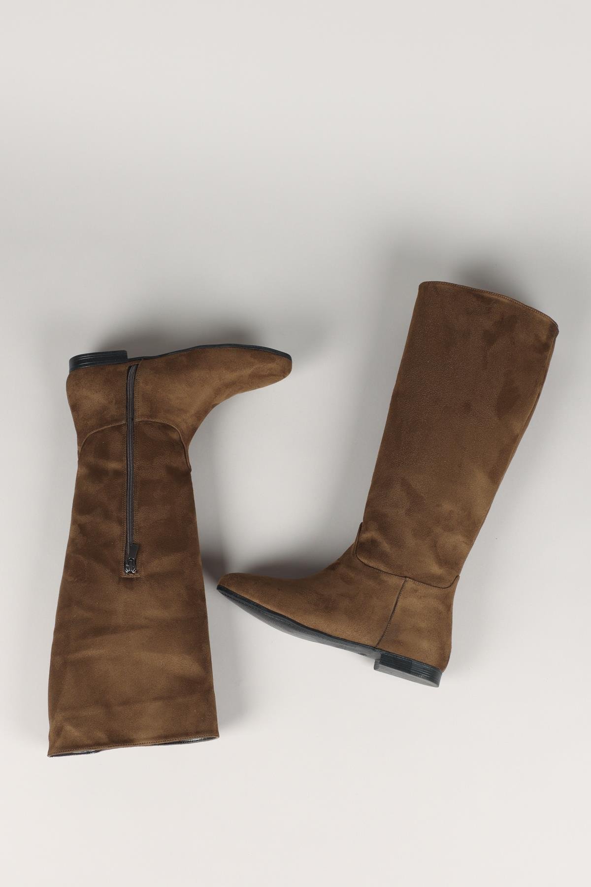 İLSE Düz Süet Çizme HAKİÇİZME 