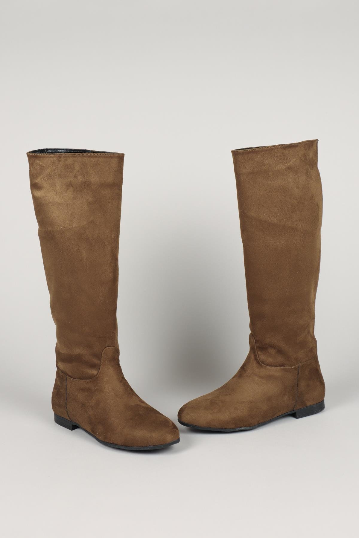 İLSE Düz Süet Çizme HAKİÇİZME 