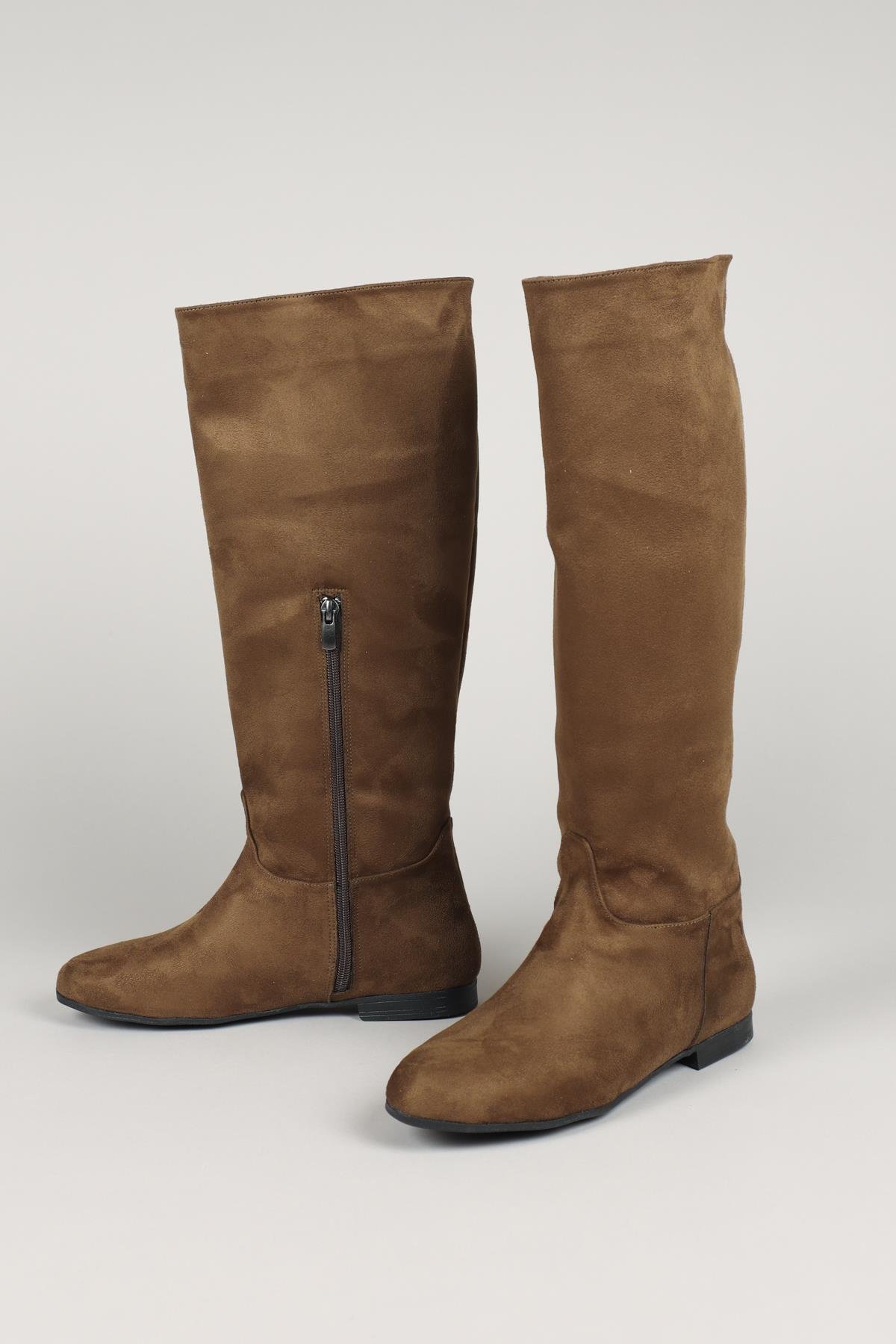 İLSE Düz Süet Çizme HAKİÇİZME 